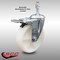 Service Caster 5 Inch SS Nylon Wheel Swivel 10mm Threaded Stem Caster with Total Lock Brake SCC-SSTSTTL20S514-NYS-M1015 - alternate 3